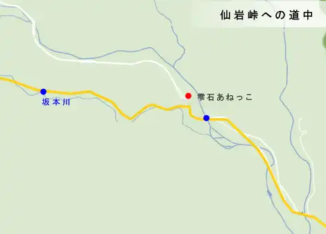 秋田街道　矢立峠～陣馬駅地図