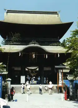 豊後街道　阿蘇神社