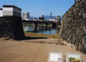 人吉街道　水の手門跡
