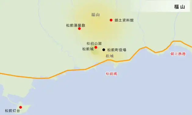 福山街道　福山地図