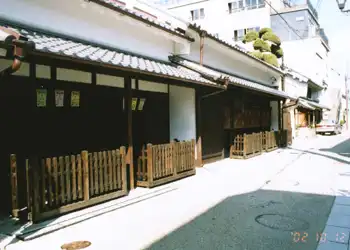 京街道　鍵屋の風景
