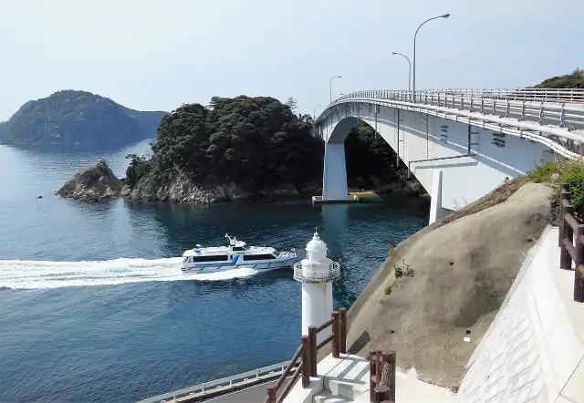 上関大橋付近の景観