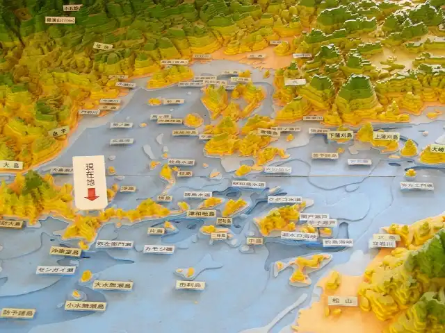 周防大島の地図